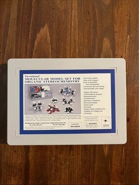 Molecular Model Kit and Organic Chemistry Stencil